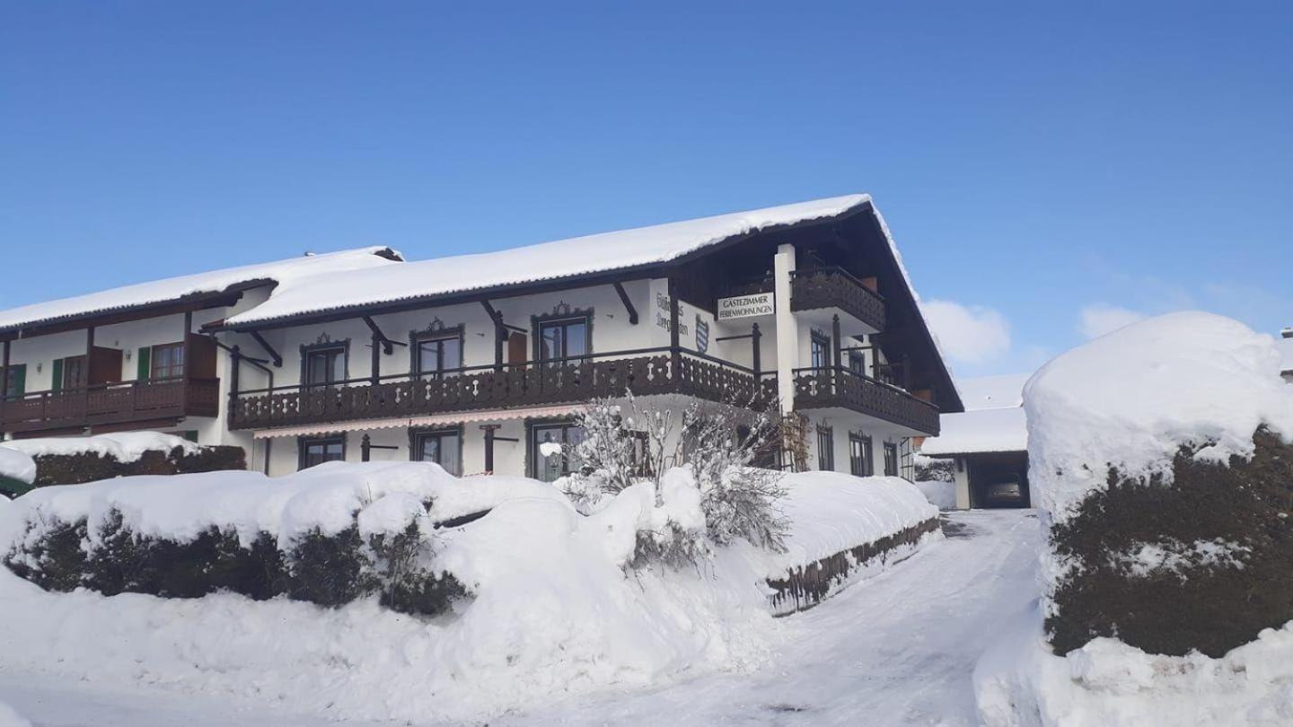 Ferienwohnung-Susanne-Im-Gaestehaus-Bergfrieden Bad Bayersoien Exterior photo